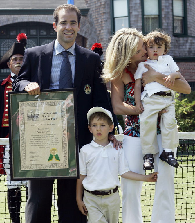 Congratulations Pete on Your Induction to the Tennis Hall of Fame